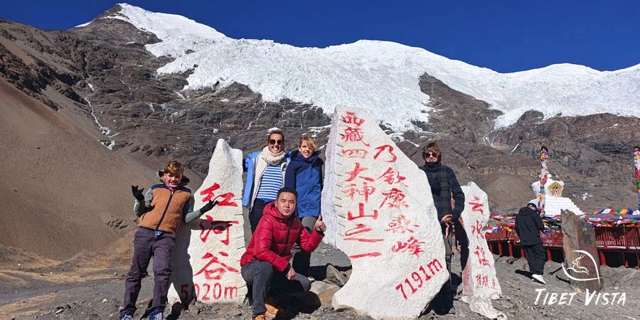 Tibet winter family with children tour