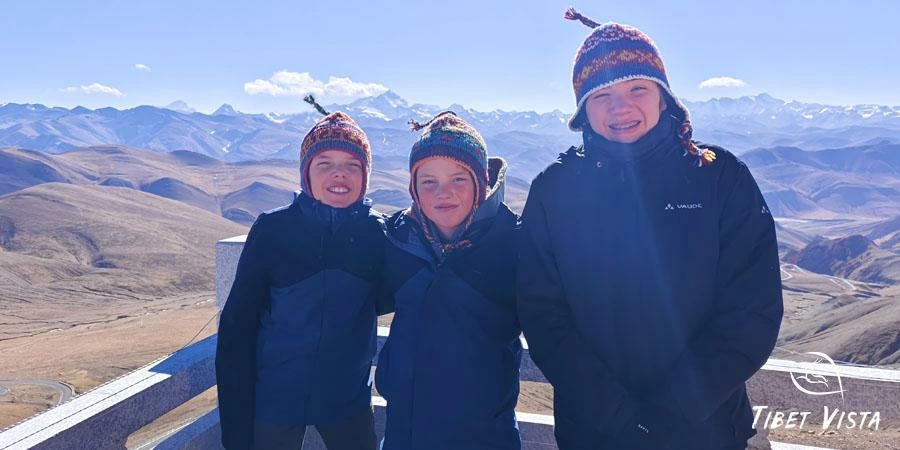 Tibet winter family with children tour