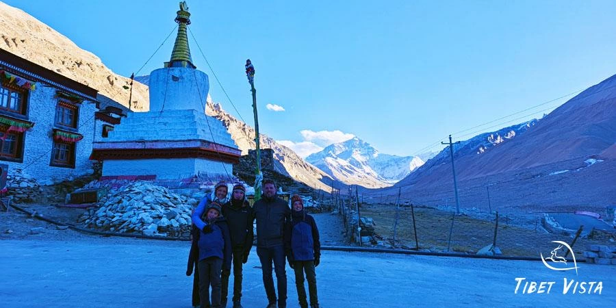 Tibet winter family with children tour