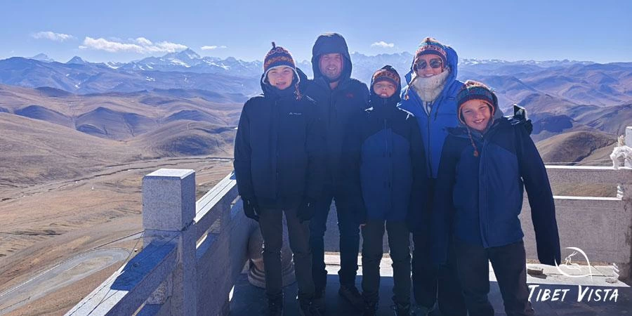 Tibet winter family with children tour