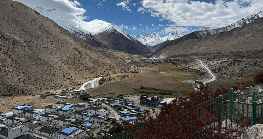 remote Tibetan village in western Tibet