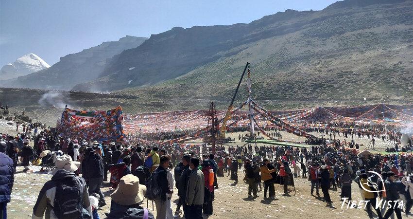 Kailash during Sagadawa