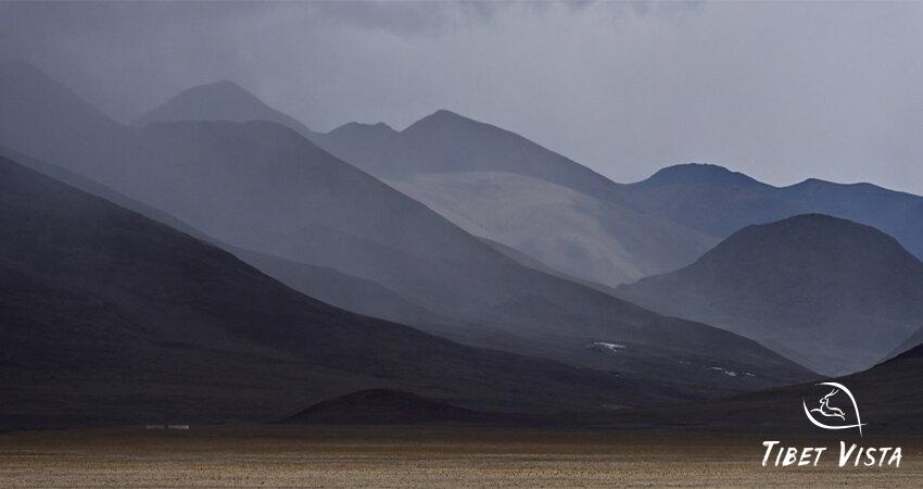 mist along Route G219.