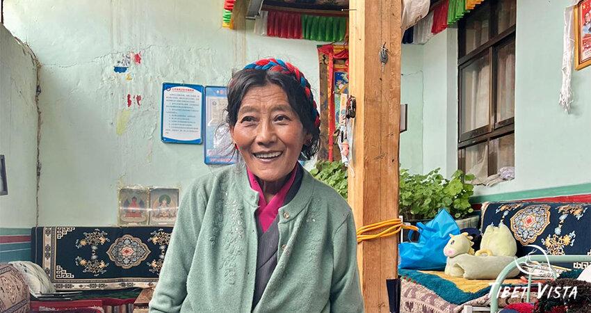 local Tibetan family.