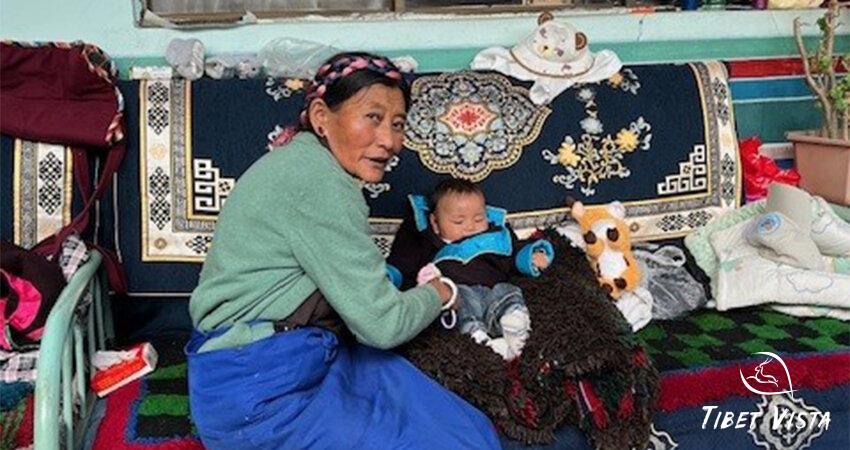 local Tibetan family.