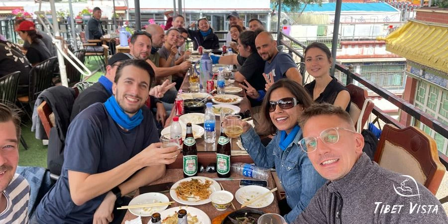 Cherished Moments Around the Table in Tibet