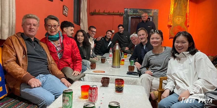 Cherished Moments Around the Table in Tibet