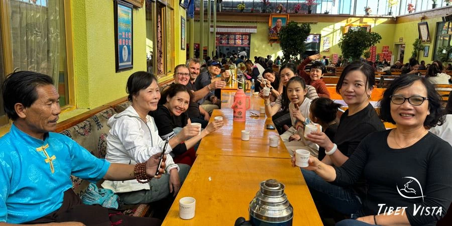 Cherished Moments Around the Table in Tibet
