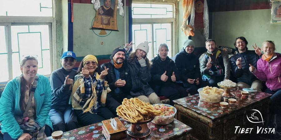 Cherished Moments Around the Table in Tibet