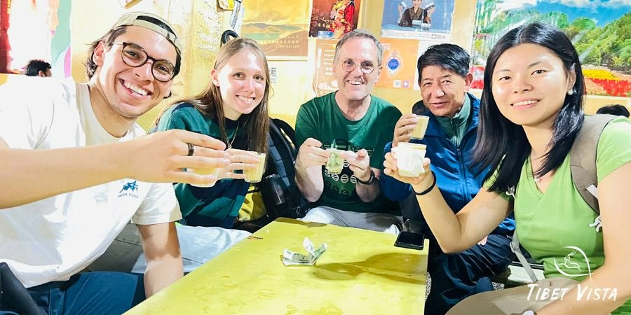 Cherished Moments Around the Table in Tibet