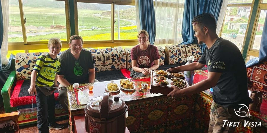 Cherished Moments Around the Table in Tibet