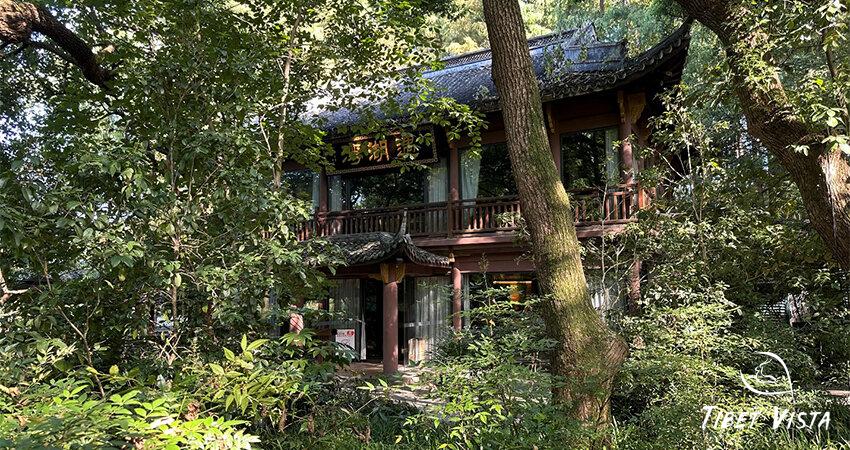 Traditional Chinese building in Suzhou Jiangnan style