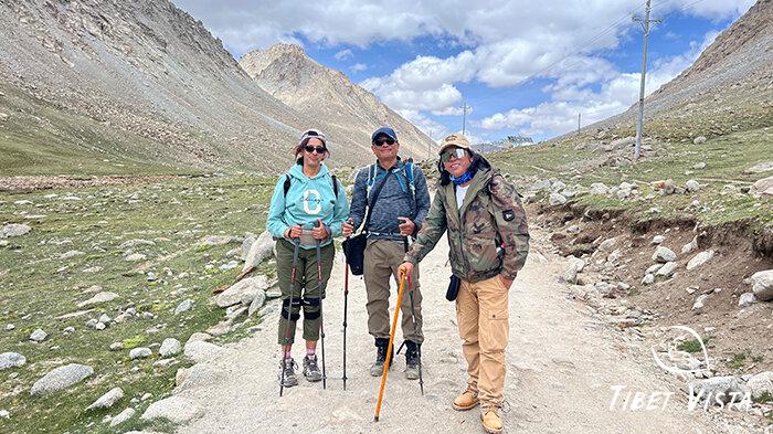 Trekking around the sacred Mount Kailash.