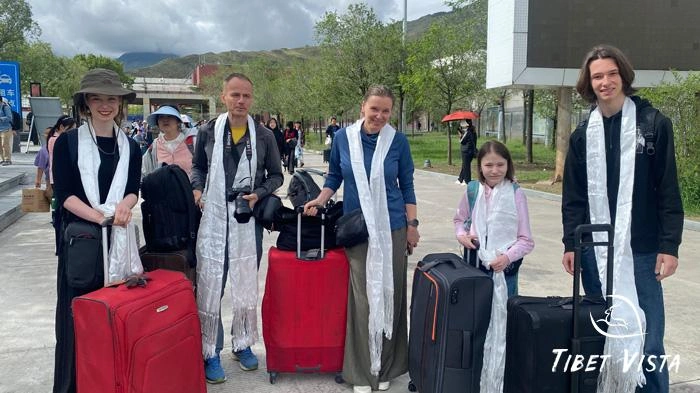 Swiss family was about to travel from Lhasa to Mount Kailash during Saga Dawa festival in May.