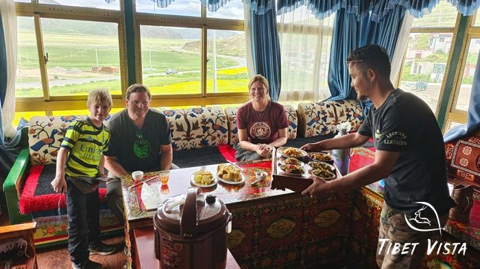 You can also experience the most authentic Tibetan flavors during a family visit.