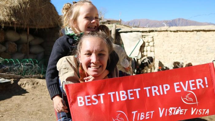 Experience Tibetan village life with kid near Lhasa.