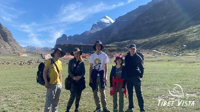 The Swiss family had an amazing tour of Mount Kailash in Tibet.