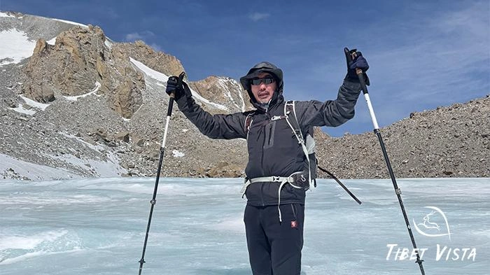 Trekking poles can be a great help during your kora around Mt. Kailash.