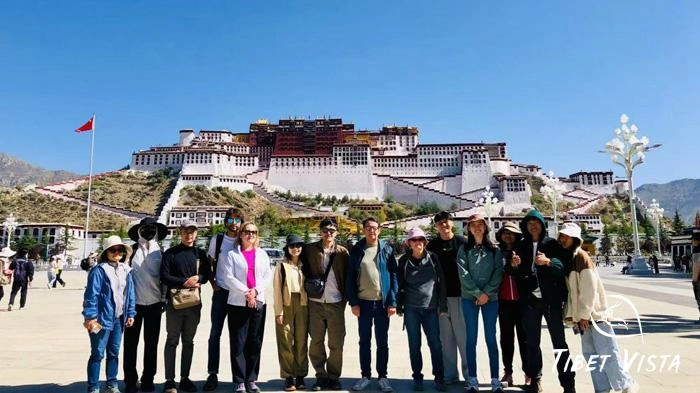 Sunglasses are a must for protecting your eyes from the strong Tibetan sun.