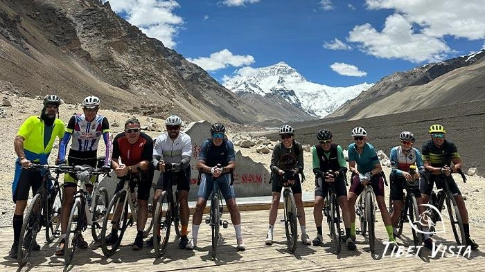 Biking from Lhasa to Mt.Everest is a great way to explore Tibet in June.