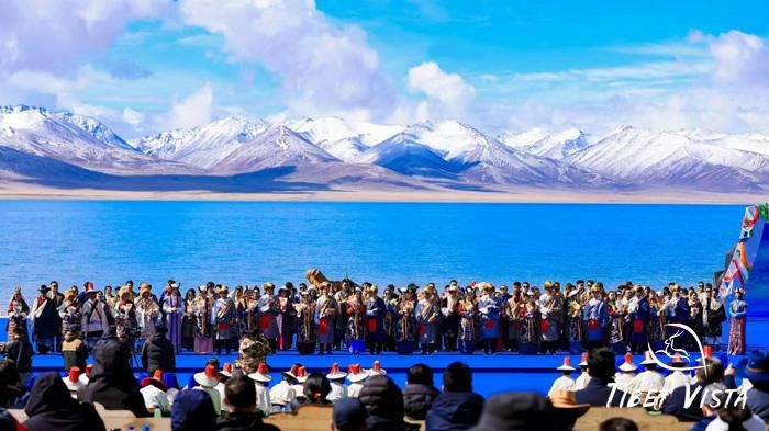 Lake Opening Ceremony of Namtso lake in May 2025.