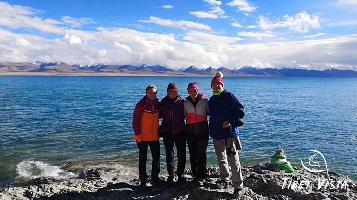 A breathtaking view of Namtso Lake as seen from the Tashi Peninsula.