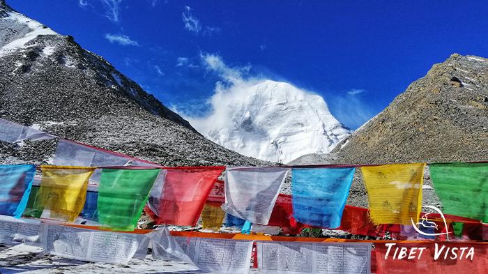 Mt.Kailash clear view in July