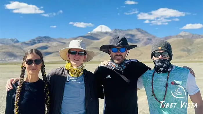 Stunning views of Mt.Kailash from afar