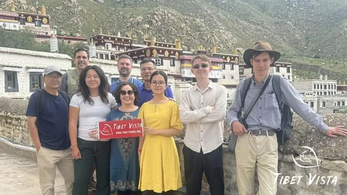Drepung Monastery in August.