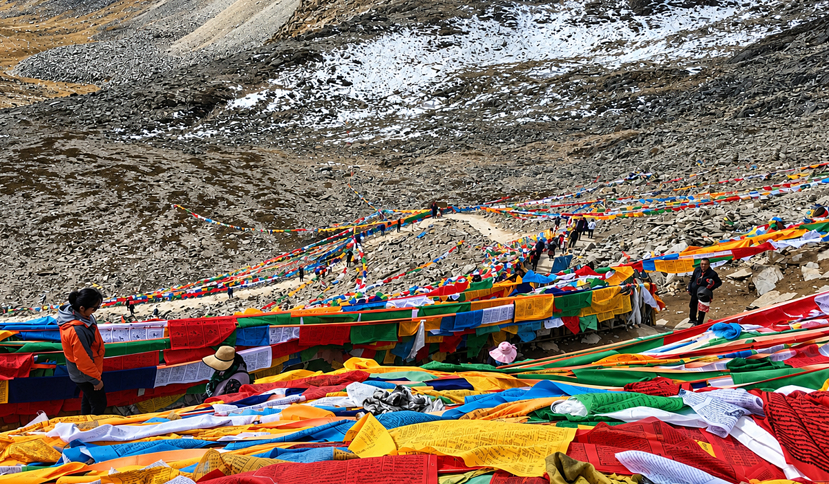 Hike to Lhamo La-tso