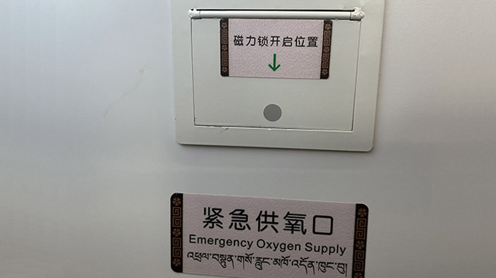Oxygen Supply on Lhasa Nyingchi High-speed Train