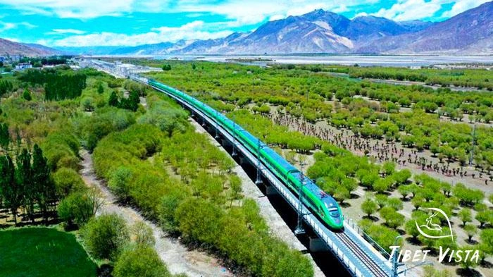 Lhasa to Shigatse High-Speed train