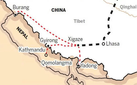Shigatse Railway: Shigatse Train Routes to Lhasa, Yadong and Kathmandu 