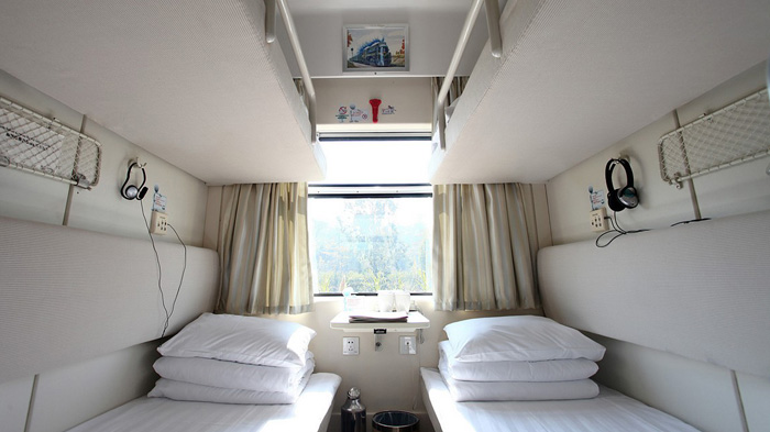 Soft Sleeper on Tibet Train