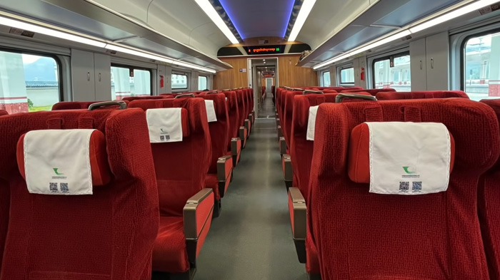 Tibet High-speed Train First-Class Seat