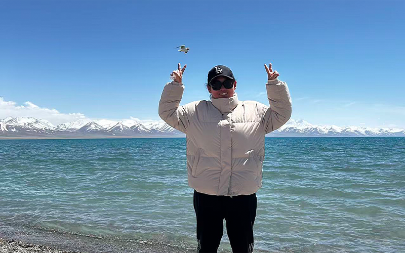 Grace at Namtso Lake