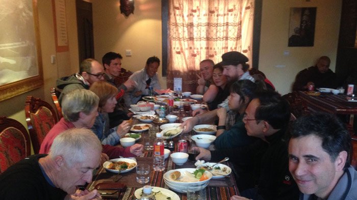 Tibetan dinner