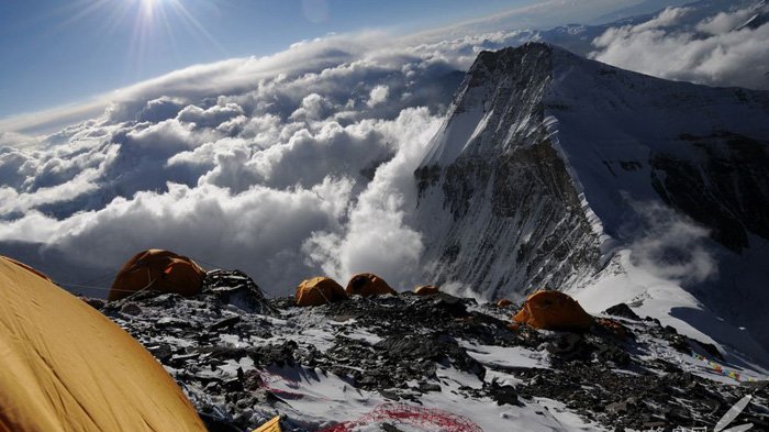 Camping at Mt.Everest
