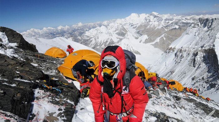 Mt.Everest climbing