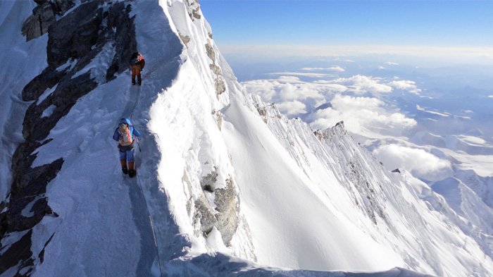 Climbing Mt.Everest