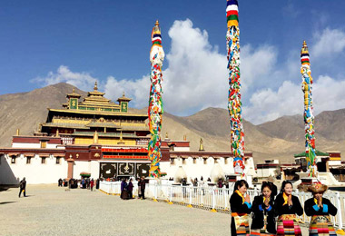 Samye Monastery, the 1st Buddhist monastery in Tibet