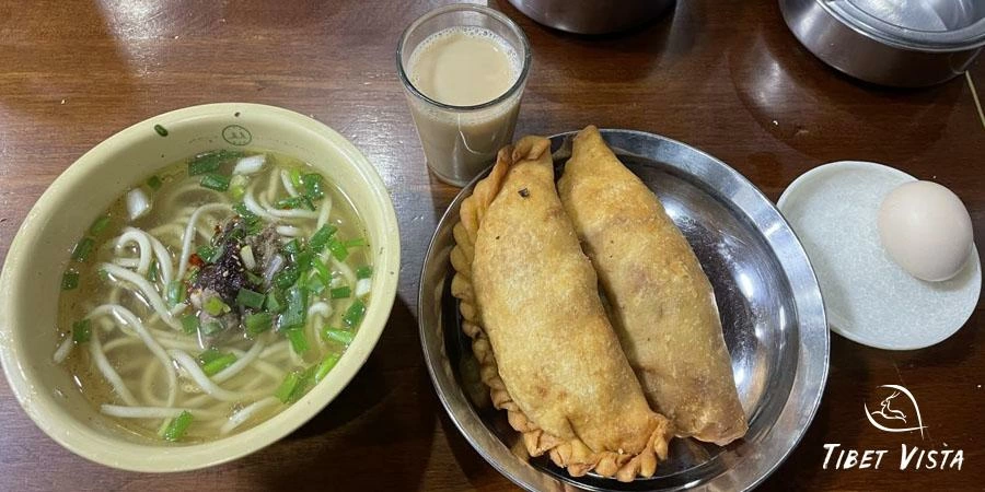 Tibetan breakfast