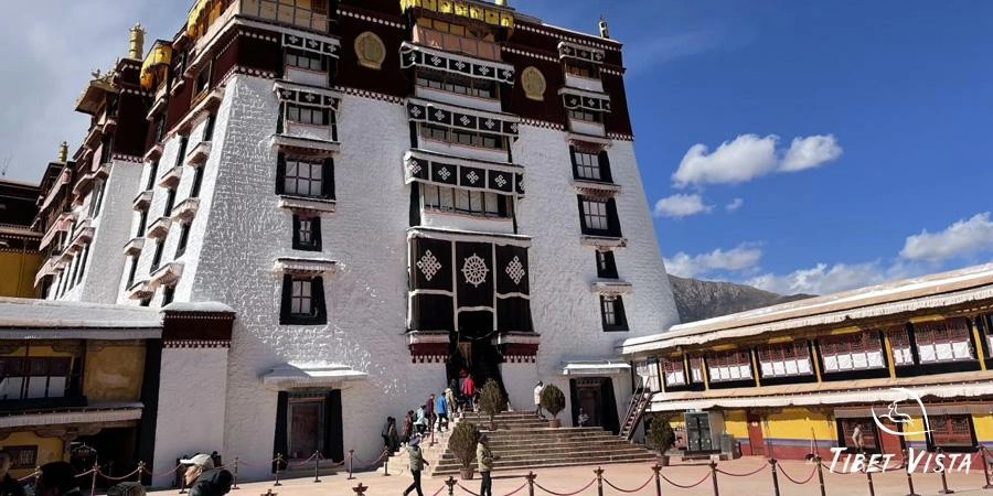 Potala Palace white palace