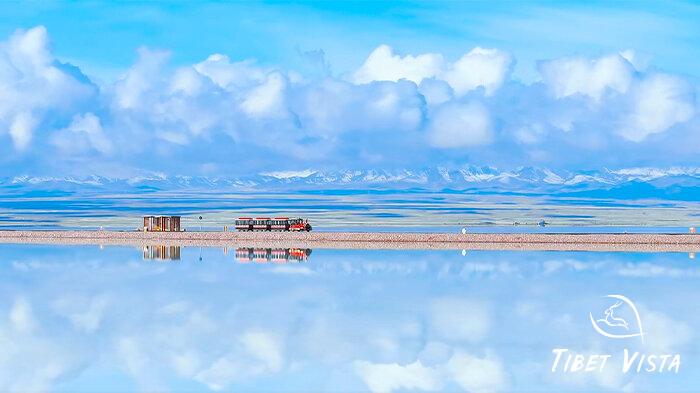 Chaka Salt Lake in Xining