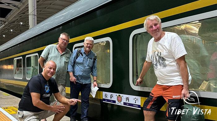 the train ride to Lhasa from Xining