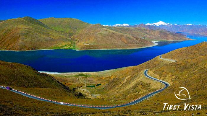 Tibet Yamdrok Lake