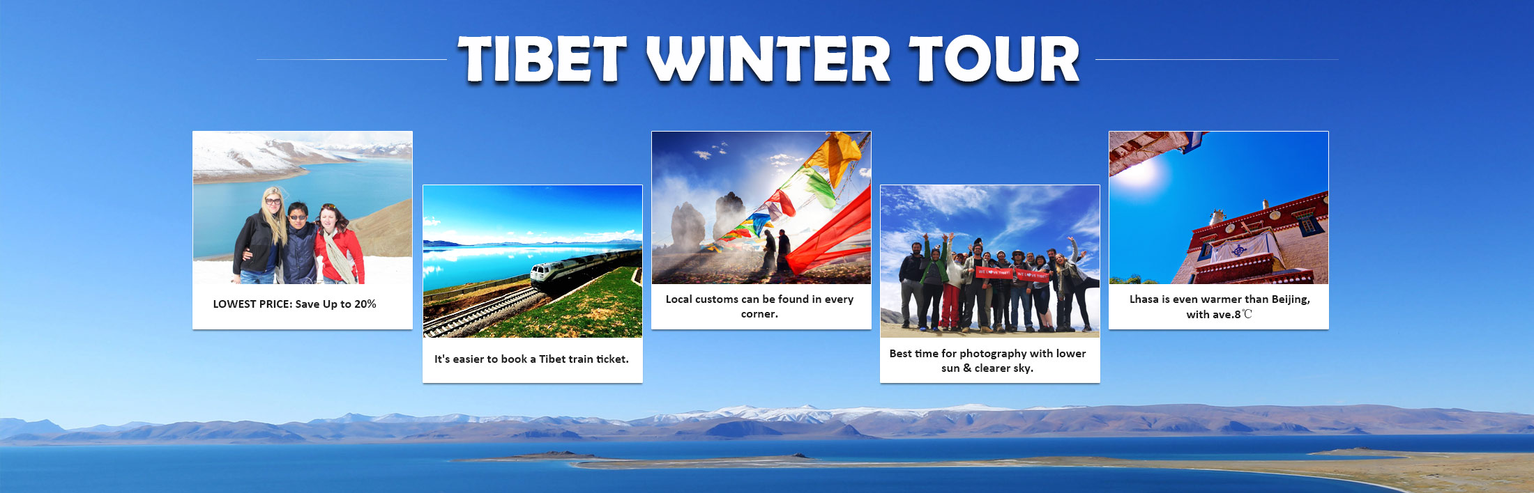Tibet Winter Tours (travel Tibet at LOWEST price from Nov. 2023 to Feb. 2024)