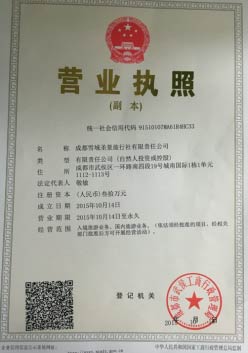 Tibet Vista Business License